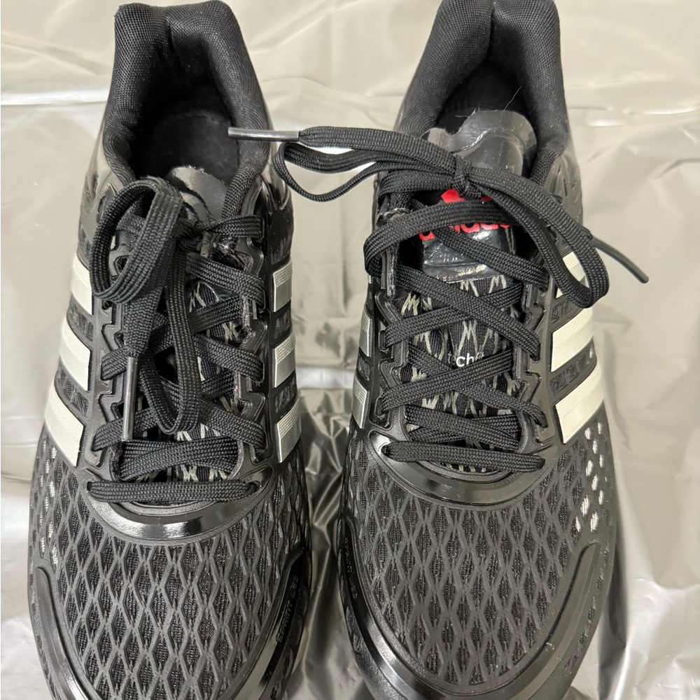Adidas Springblade Shoes Womens 6 Techfit Black Running